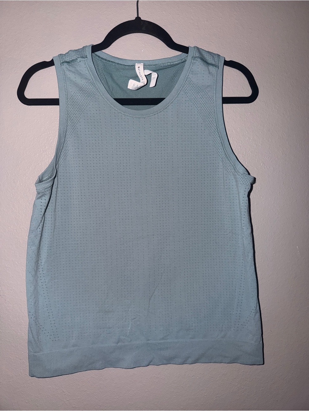 Athleta In Motion Tank Top Women’s Medium Blue Green Workout Top